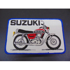 Großer Aufnäher Suzuki Motorrad