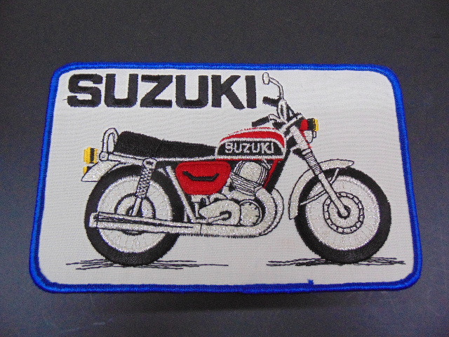 Aufnäher patch Suzuki Motorrad groß