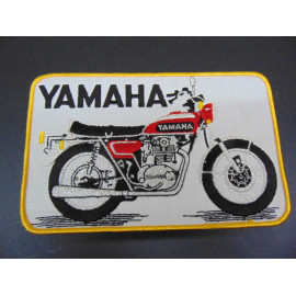 Großer Aufnäher Yamaha Motorrad