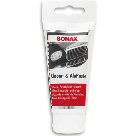 Sonax Chrom und Alu Paste Tube 75 ml