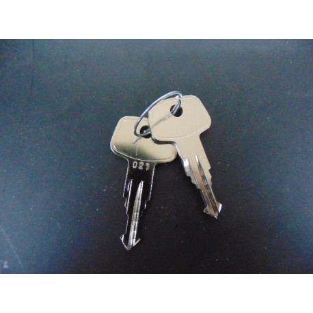 2x Original Ersatzschlüssel für Kamei Dachkoffer Nummer 021