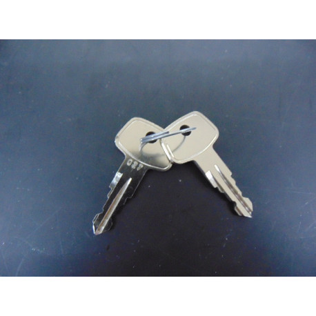 2x Original Ersatzschlüssel für Kamei Dachkoffer Nummer 027