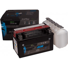AGM Batterie für Zweirad, Roller und Motorrad 50615
