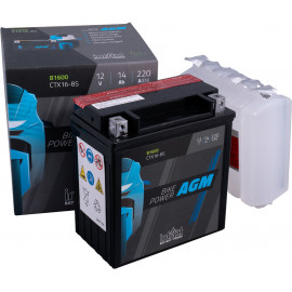 AGM Batterie für Zweirad, Roller und Motorrad 81600