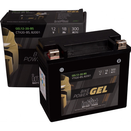 Gel Batterie für Zweirad, Rasenmäher und Motorrad 82001
