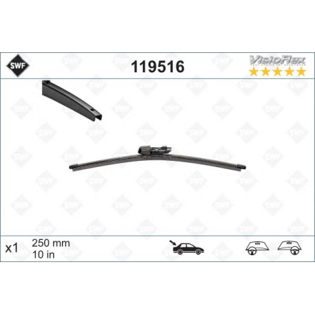 Original Scheibenwischer hinten VW Scirocco, Up und Cross up