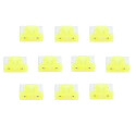 10 Stück Mini LP Flachsicherungen Low Profile gelb 20 Ampere