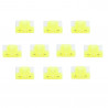 10 Stück Mini LP Flachsicherungen Low Profile gelb 20 Ampere