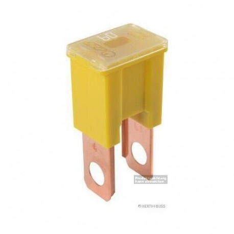 Sicherung für japanische Autos Blocksicherung Typ PAL B  60 Ampere gelb