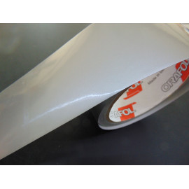 Zierstreifen 25 mm silber glänzend 300 RAL 9022