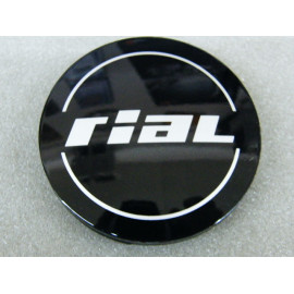 Nabenkappe RIAL N61 schwarz glänzend