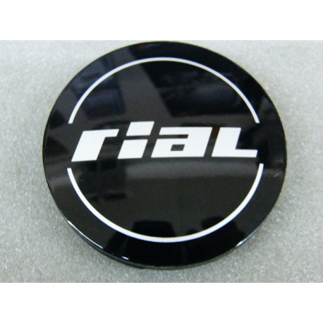 Nabenkappe RIAL N61 schwarz glänzend